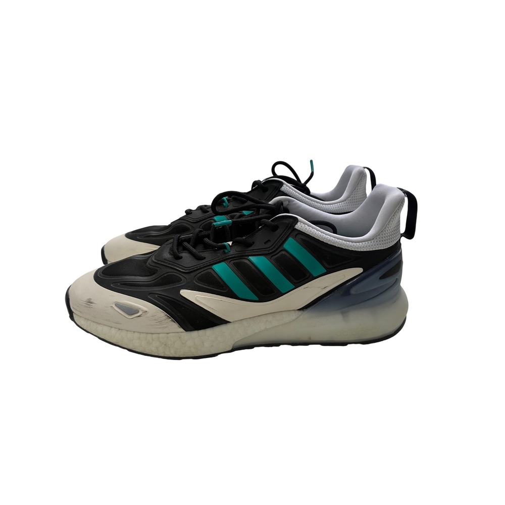 Adidas Real Madrid x ZX 2K Boost 2.0 Third Kit Black Emerald GY3510 Mens 11.5